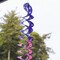New In the Breeze 5183 Stars & Stipes Curlie Wind Spinner, Red, White and Blue, Medium